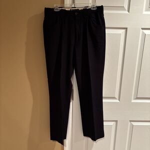 Vintage Polo Ralph Lauren Wool Dress Pants Men’s 33/30 98% Wool Black Pleated